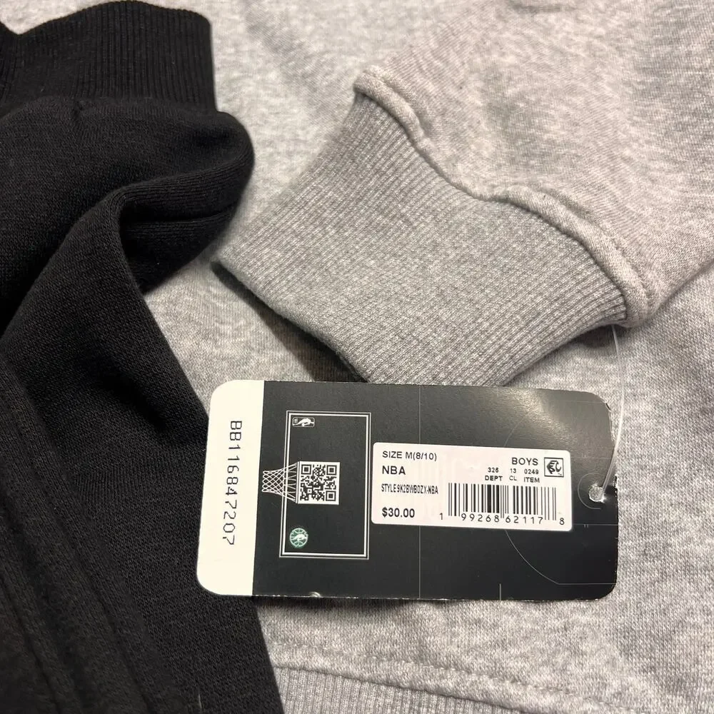 NBA boys sweat pants/sweater set size 8/10 new